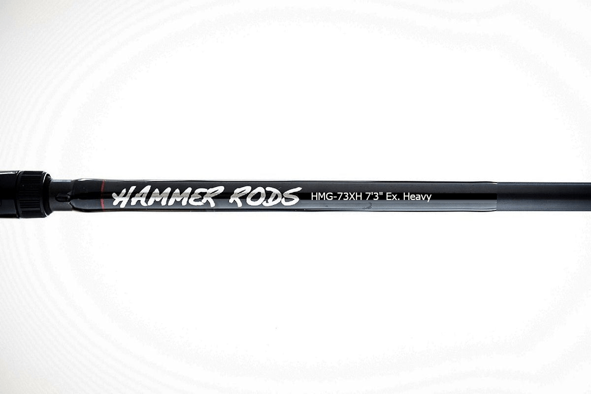 Elite Series 7' 3" Baitcaster - Hammer Rods