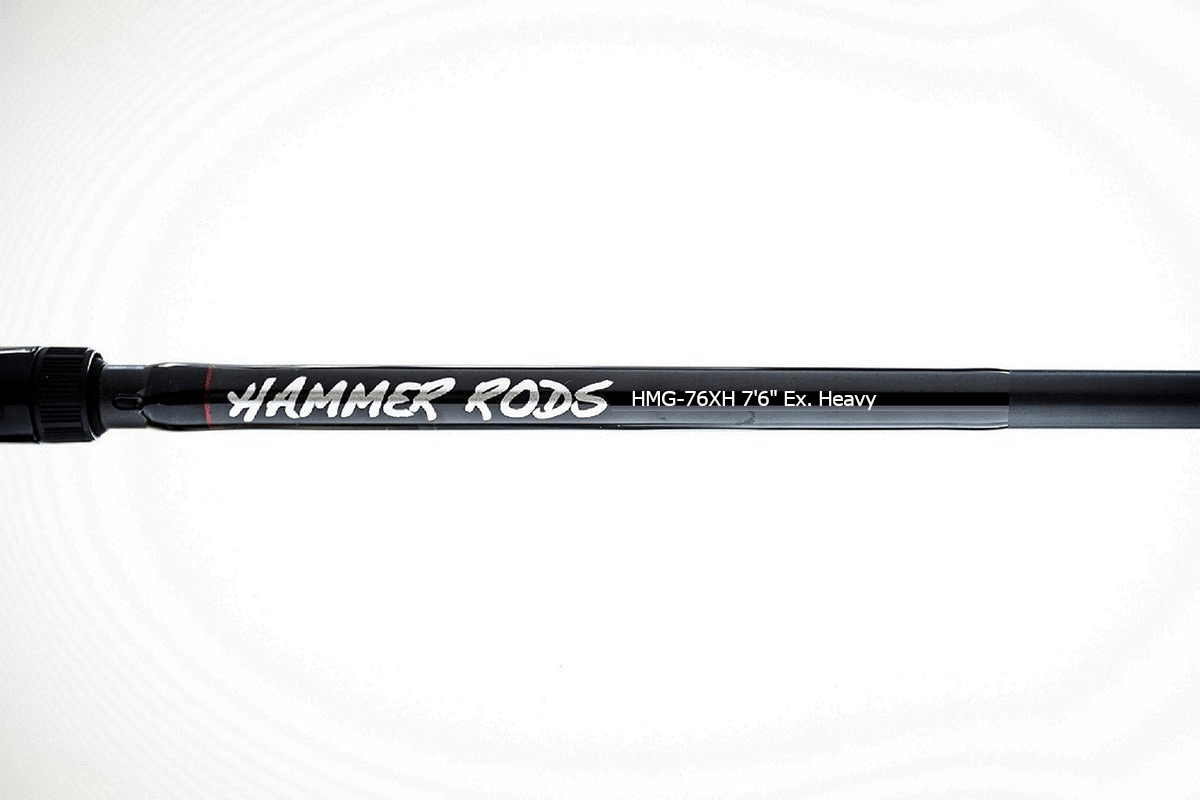 Elite Series 7' 6 Baitcaster – Hammer Rods