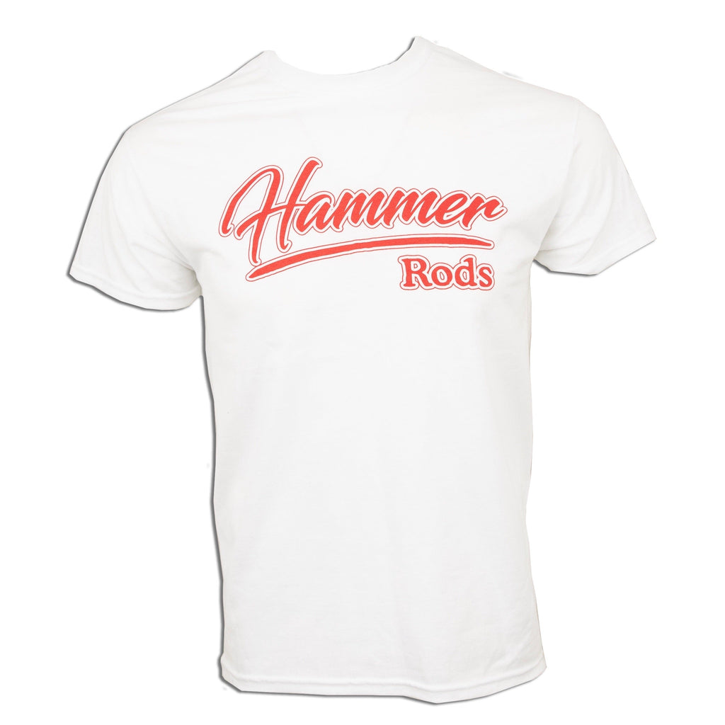 Hammer Rods Shirt - Gildan DryBlend - White - Hammer Rods