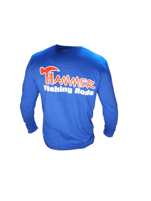 Next Level | Logo Long Sleeve T-Shirt - Royal - Hammer Rods